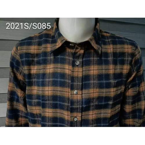 Soft Touch Garment Men's Leisure Plaid Shirts